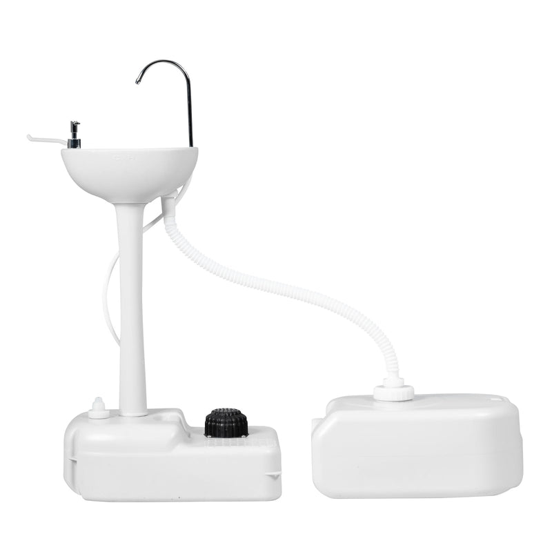 Load image into Gallery viewer, Camping Hand Wash Station Basin Stand with 4.5 Gallon Tank
