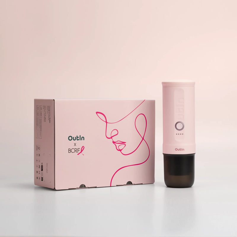 Load image into Gallery viewer, Nano Portable Espresso Machine (Rose Quartz) X BCRF

