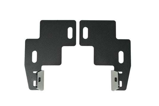 32" Lower Bumper Hidden LED Light Bar Mounting Brackets For 2014-2022 Chevy Colorado