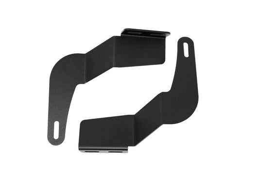 32" Lower Bumper Flush Slim Light Bar Mounting Brackets For 2016-2023 Toyota Tacoma
