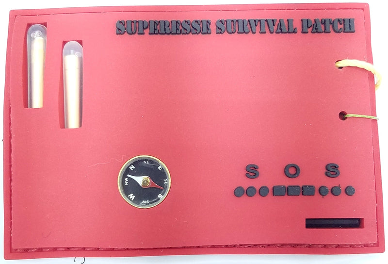 Load image into Gallery viewer, Superesse Survival Patch: Compartmentalized Micro EDC and Survival Kit
