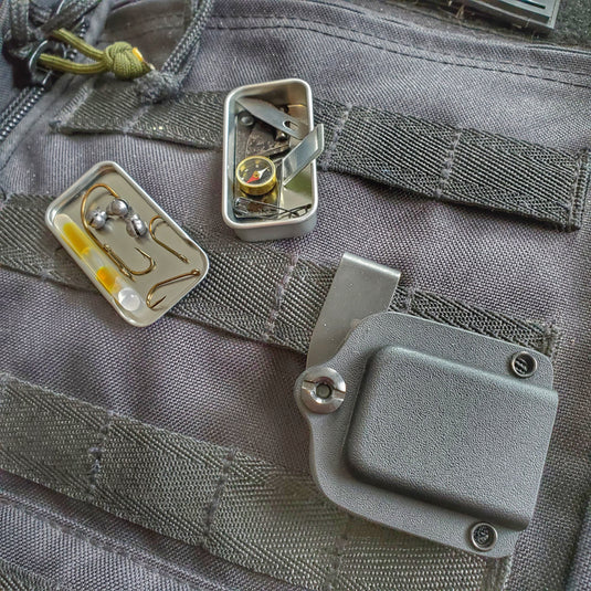 EDC Pocket Tin - Compartmentalized Survival Kits