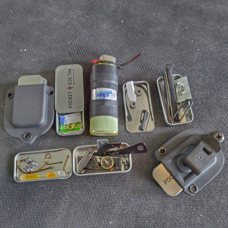 Load image into Gallery viewer, EDC Pocket Tin - Compartmentalized Survival Kits
