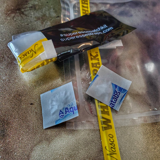 Water Patch Kit: water collection and purification