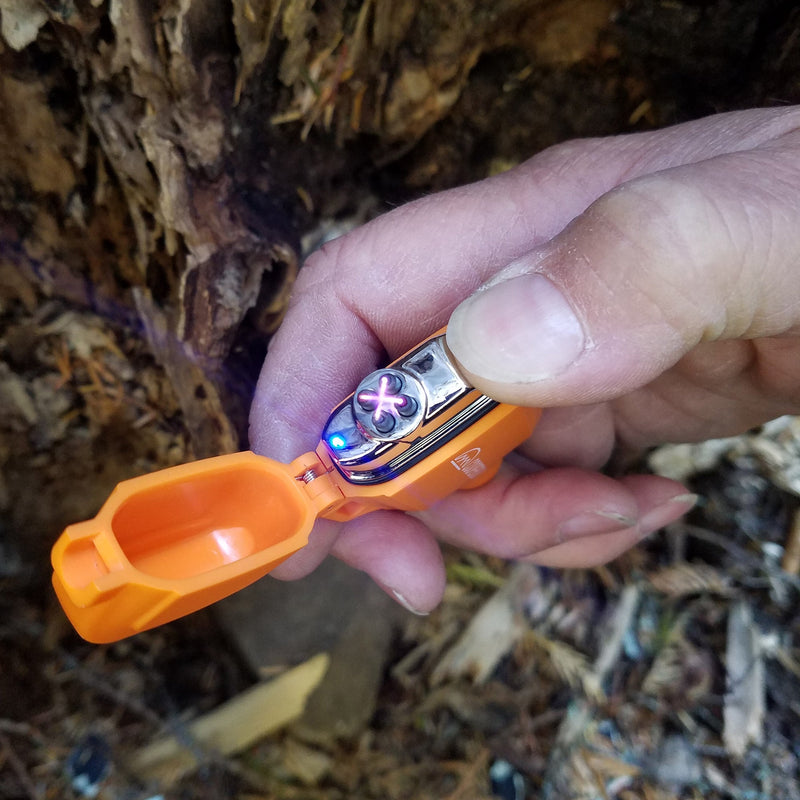 Load image into Gallery viewer, FyreArc™ Rechargeable Arc Plasma Lighter / Flashlight
