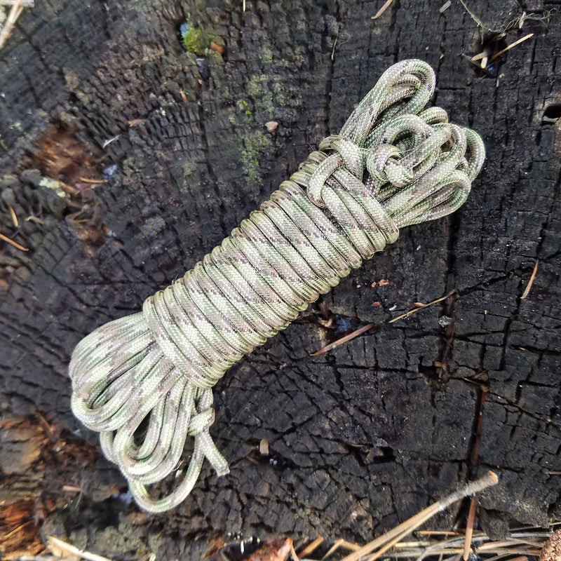 Load image into Gallery viewer, Enhanced "Fish &amp; Fire" Emergency Survival Paracord - Easy to Handle "Quick Deploy" Speed Hank
