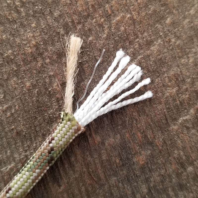 Load image into Gallery viewer, Enhanced "Fish &amp; Fire" Emergency Survival Paracord - Easy to Handle "Quick Deploy" Speed Hank
