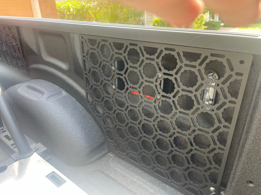 Bed Organizer Panel kit - 2021 up Ford Raptor and F150