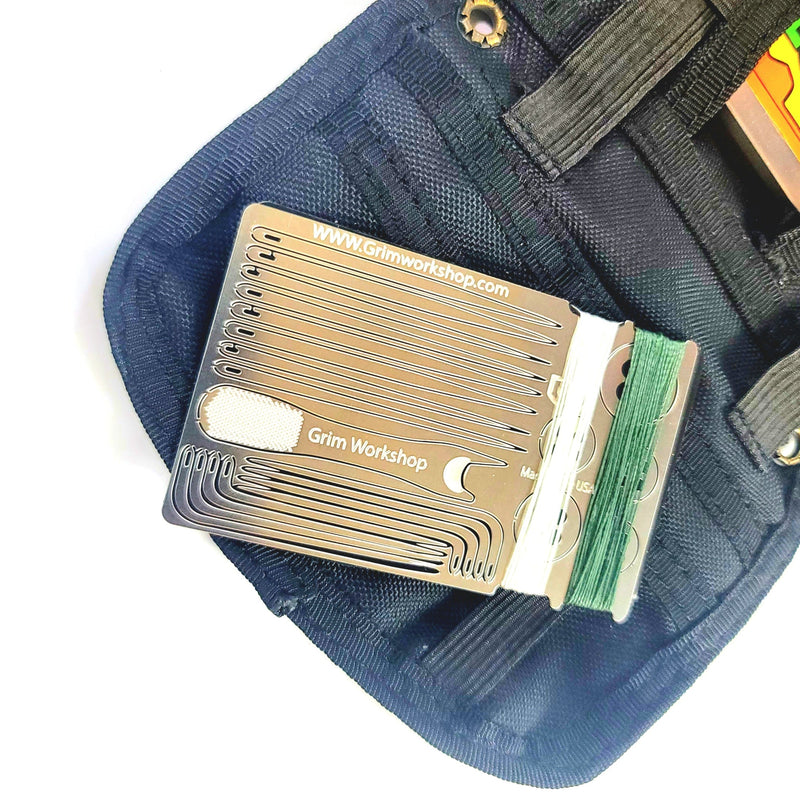Load image into Gallery viewer, Sewing Card Gen 2 : Credit Card Size Travel Sewing Kit
