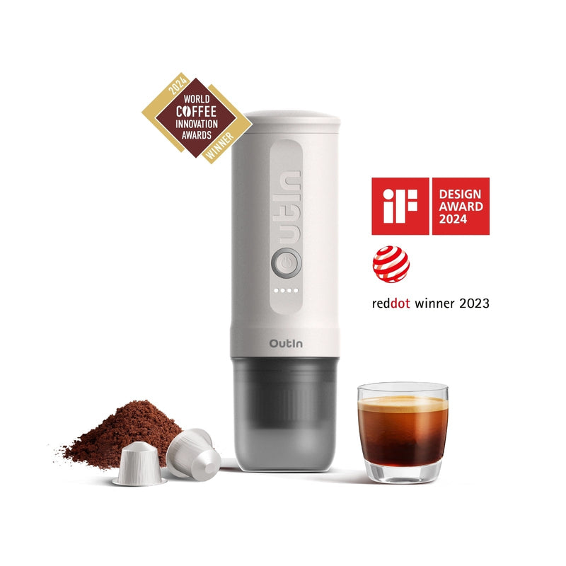 Load image into Gallery viewer, Nano Portable Espresso Machine (Pearl White)
