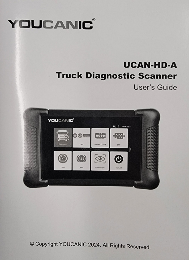 Load image into Gallery viewer, YOUCANIC UCAN-HD-A Heavy-Duty Diesel Truck Scanner – Full-System
