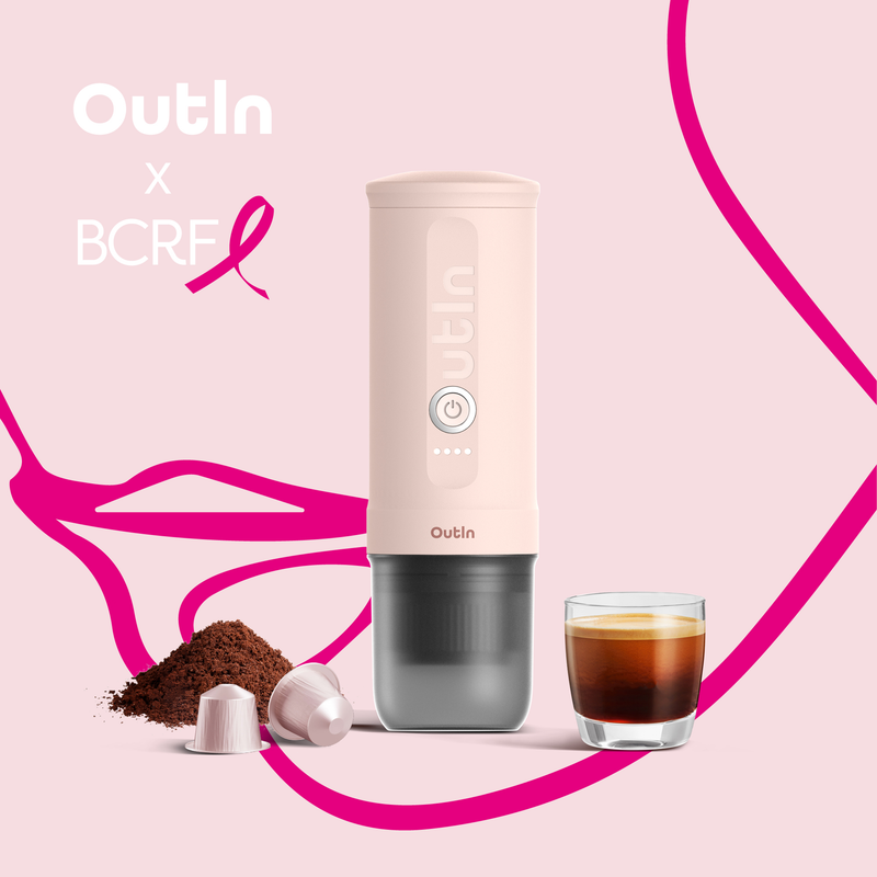 Load image into Gallery viewer, Nano Portable Espresso Machine (Rose Quartz) X BCRF
