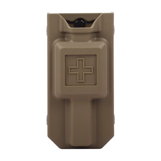 Outdoor Tactical Medical Box EMT Tourniquet Storage Box Nylon Multi-Function Molle Quick Pull Box