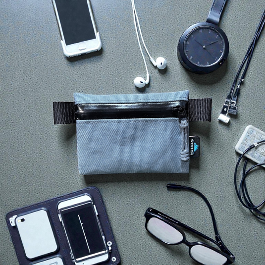XPac Flat Pouch With RFID Lining– Ultralight Travel Wallet & Organizer for Hiking, Backpacking and EDC