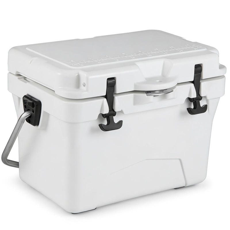 Load image into Gallery viewer, 20 Quart Portable Hard Cooler with Built-in Ruler and Bottle
