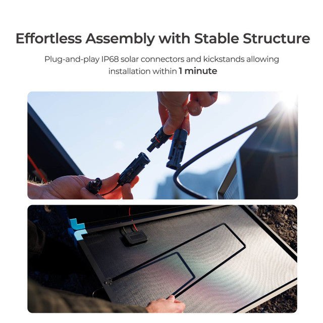 Load image into Gallery viewer, 220W Lightweight Portable Solar Suitcase
