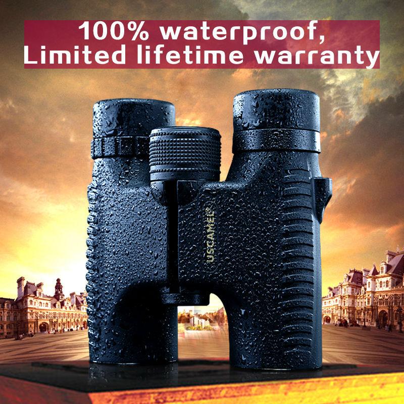 Load image into Gallery viewer, USCAMEL HD 10x26 Binoculars Powerful Zoom Long Range 5000m Professional Waterproof Folding Telescope Wide Angle Vision Hunting
