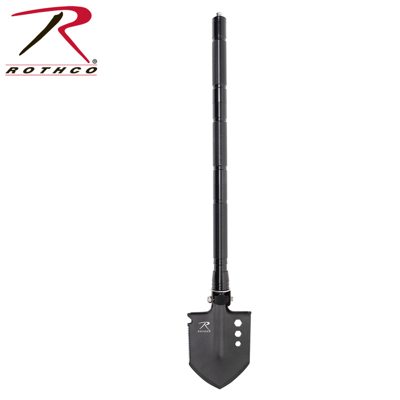 Load image into Gallery viewer, Rothco 8-in-1 Multi-Tool Survival Shovel / Portable Camping Entrenching Tool - Stainless Steel
