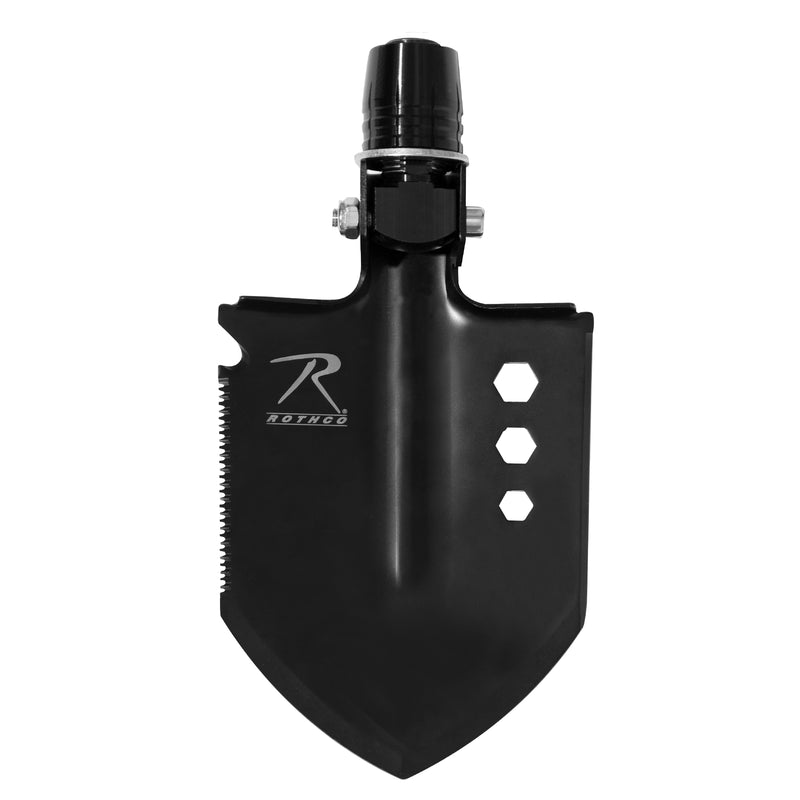 Load image into Gallery viewer, Rothco 8-in-1 Multi-Tool Survival Shovel / Portable Camping Entrenching Tool - Stainless Steel
