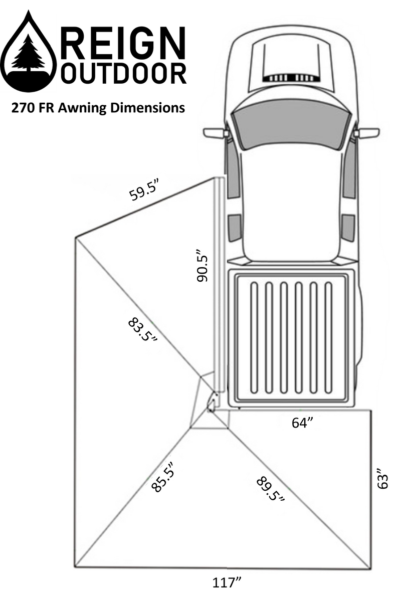 Load image into Gallery viewer, Reign 270 FR+ Awning
