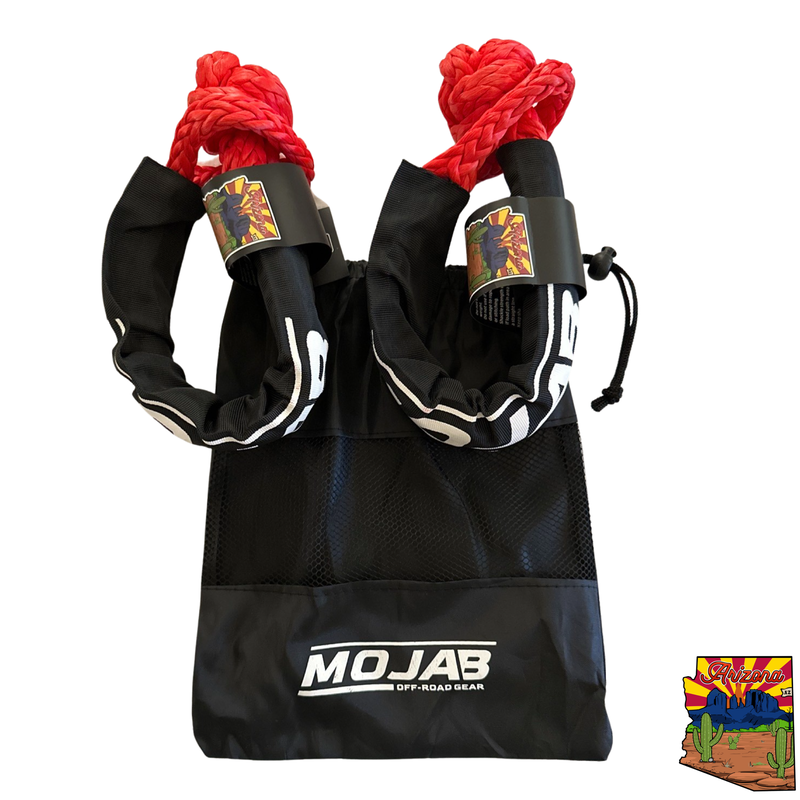 Load image into Gallery viewer, Soft Shackle 1/2'' x 22'' with sleeve and bag (Set of 2 Shackles) (Lifetime Warranty)
