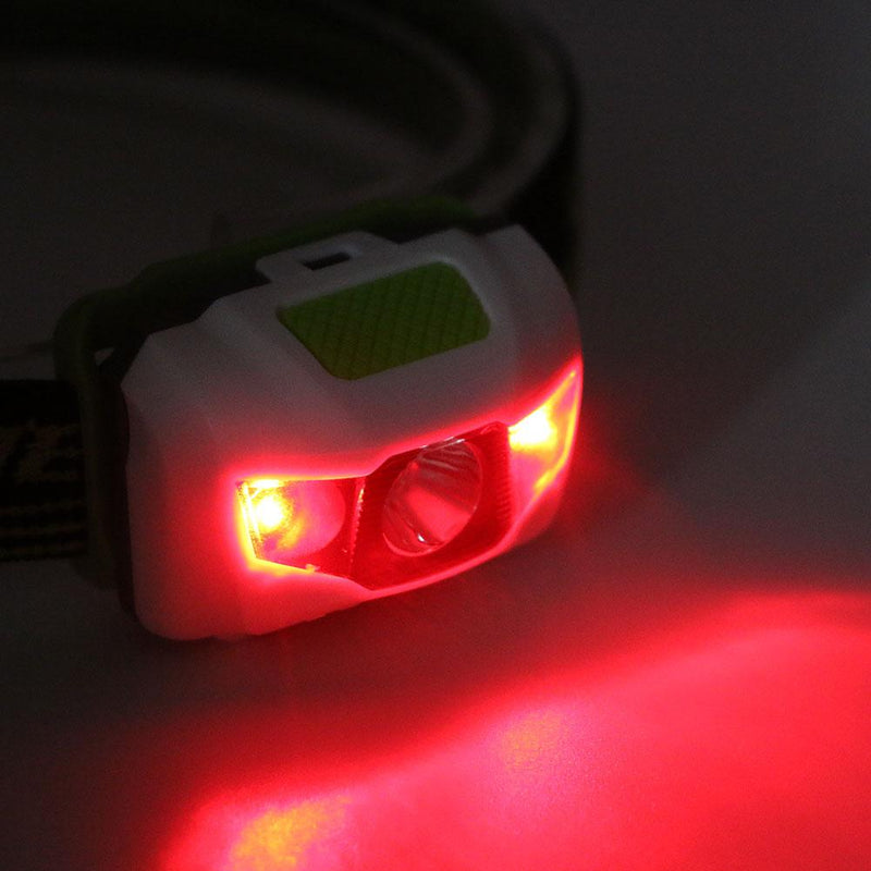 Load image into Gallery viewer, 4 Modes Headlamp Waterproof LED Headlight Flashlight White + Red Torch  Use 3 x AAA
