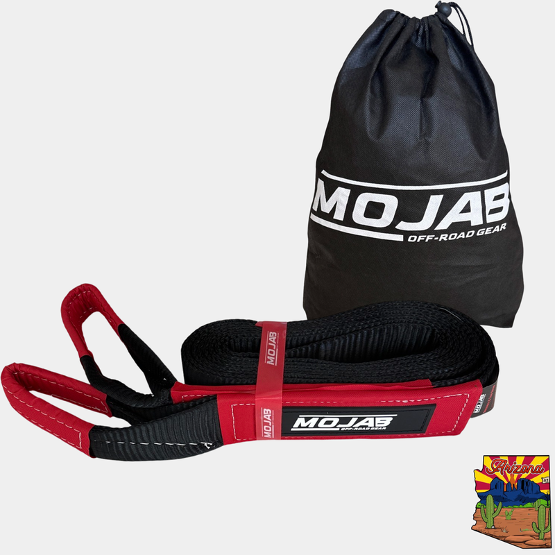Load image into Gallery viewer, 3'' x 20' Tow Strap / Winch Strap (Lifetime Warranty)
