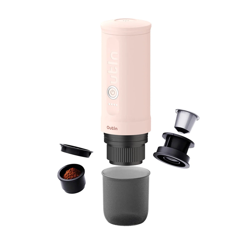 Load image into Gallery viewer, Nano Portable Espresso Machine (Rose Quartz) X BCRF

