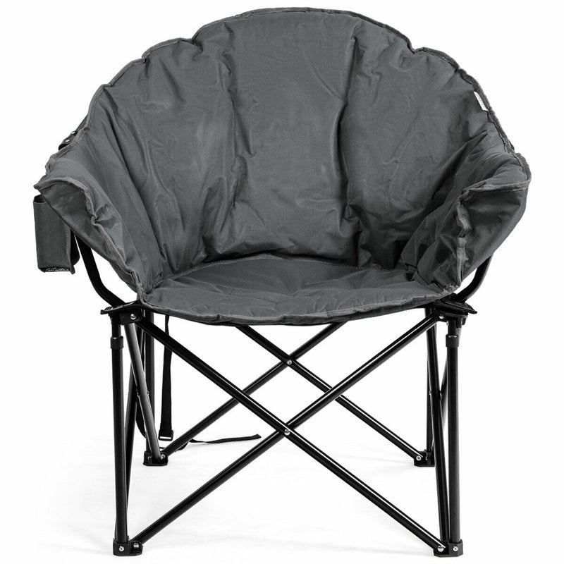 Load image into Gallery viewer, Folding Camping Moon Padded Chair with Carrying Bag

