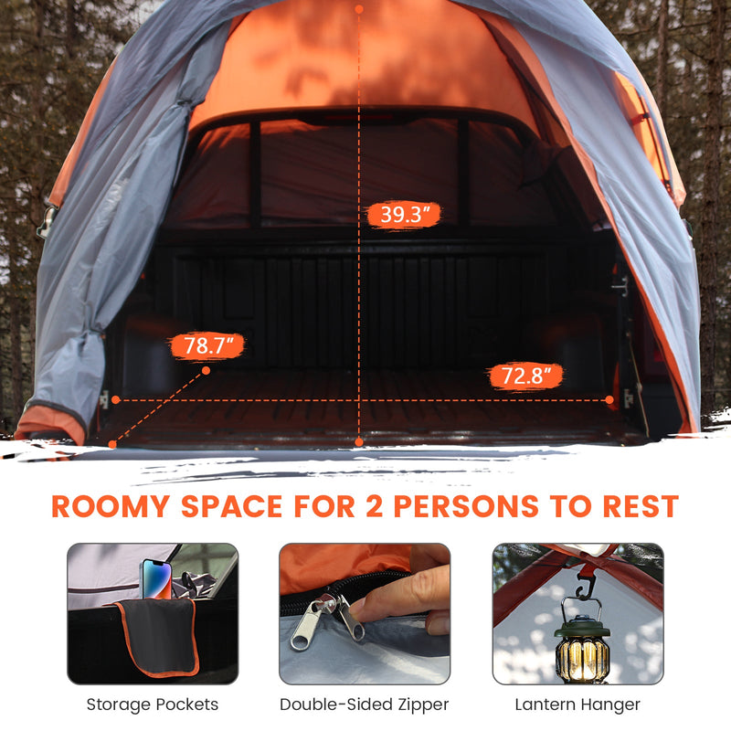 Load image into Gallery viewer, 2 Person Portable Pickup Tent with Carry Bag

