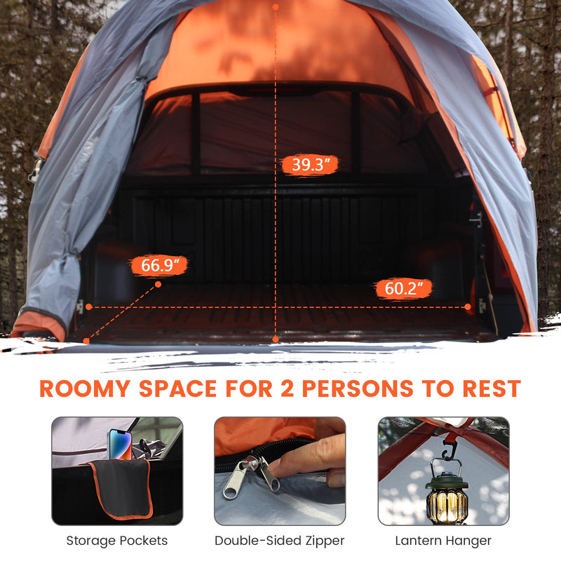 Load image into Gallery viewer, 2 Person Portable Pickup Tent with Carry Bag
