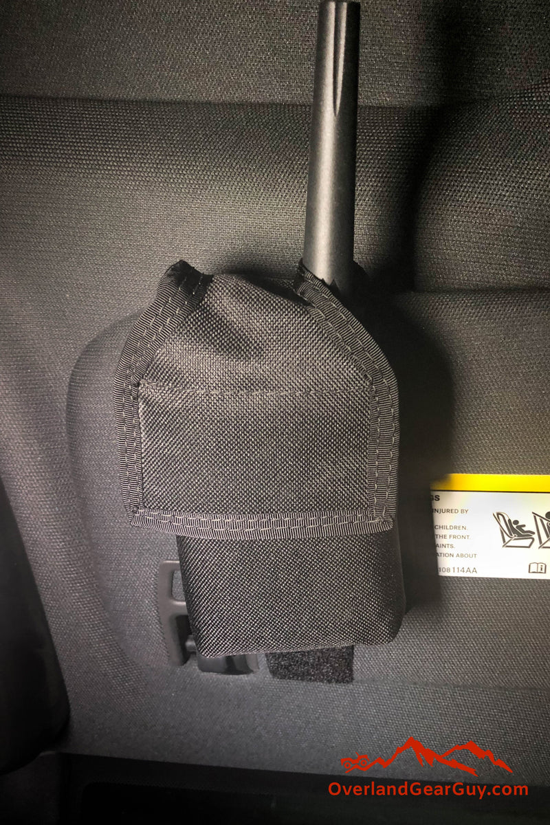 Load image into Gallery viewer, Sun Visor Radio Pouch
