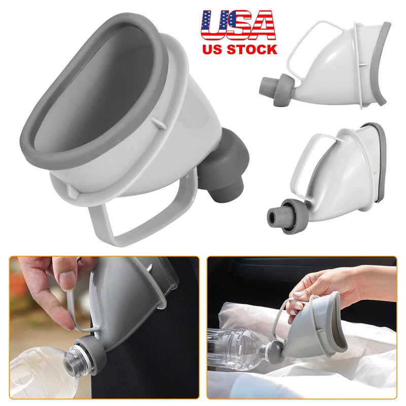 Load image into Gallery viewer, Unisex Potty Pee Funnel Adult Emergency Urinal Device Portable Male Female Toilet For Car Camping Travel Outdoor
