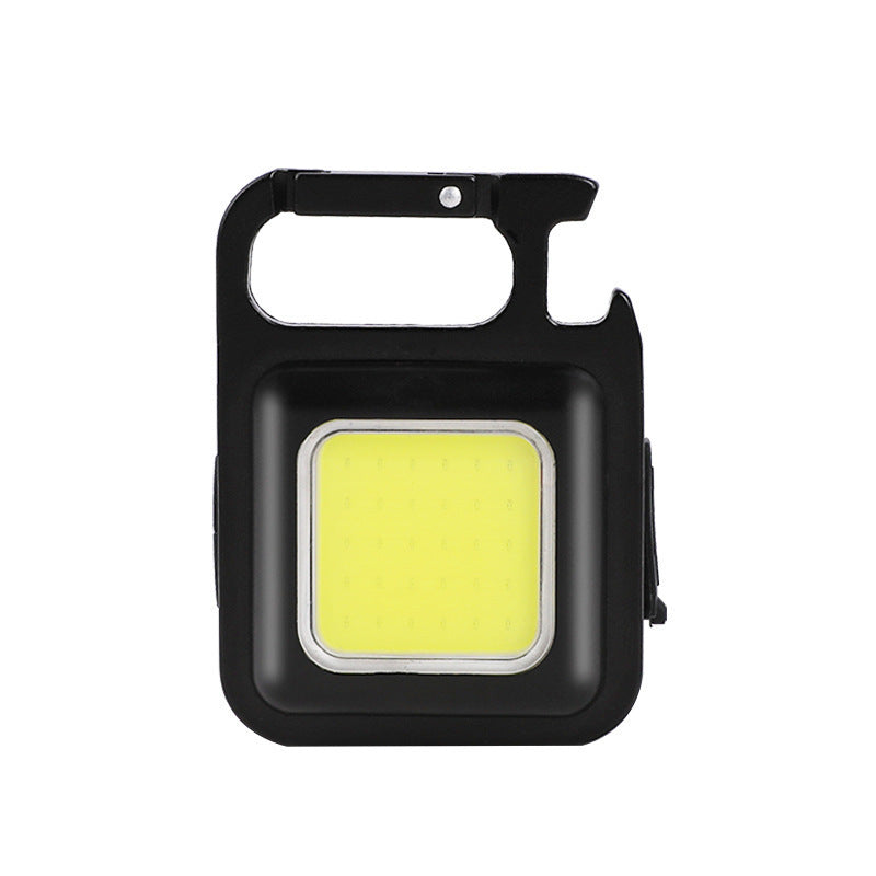 Load image into Gallery viewer, Multifunctional Mini COB Work Light TYPE-C Rechargeable Portable Keychain Light Magnetic Overhaul Emergency Light
