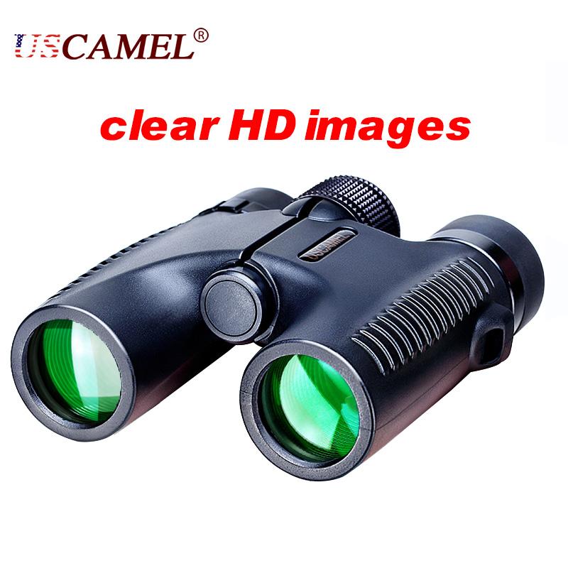 Load image into Gallery viewer, USCAMEL HD 10x26 Binoculars Powerful Zoom Long Range 5000m Professional Waterproof Folding Telescope Wide Angle Vision Hunting
