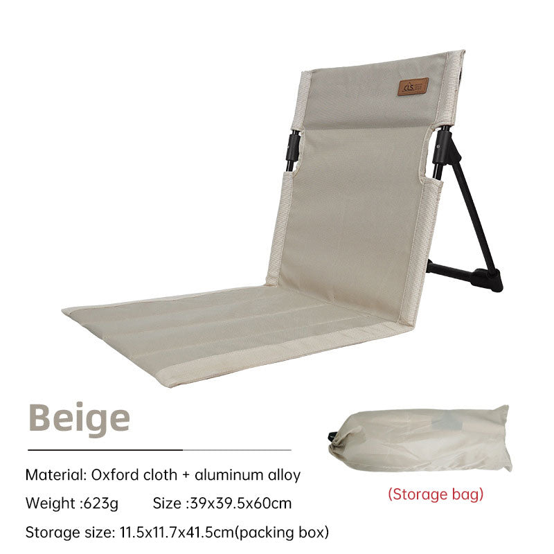 Load image into Gallery viewer, Outdoor camping backrest cushion chair portable folding chair tent leisure chair balcony park lawn picnic chair
