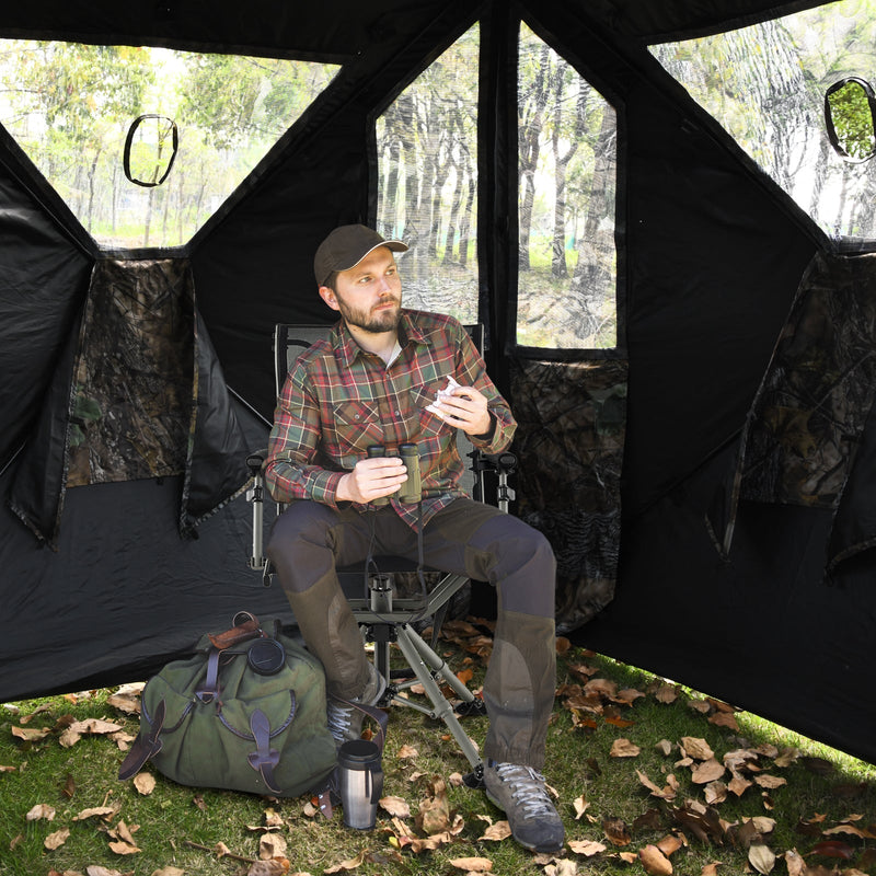 Load image into Gallery viewer, 360 Degree Silent Swivel Hunting Chair-Black
