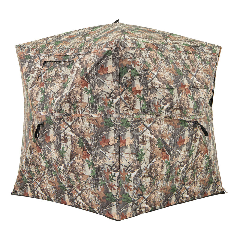 Load image into Gallery viewer, 360° One Way See Through Hunting Blind Ground Blind with Portable Carrying Bag
