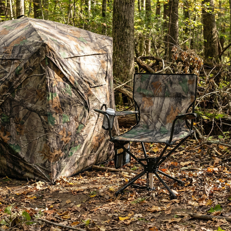 Load image into Gallery viewer, 360° Swivel Hunting Chair Portable Foldable
