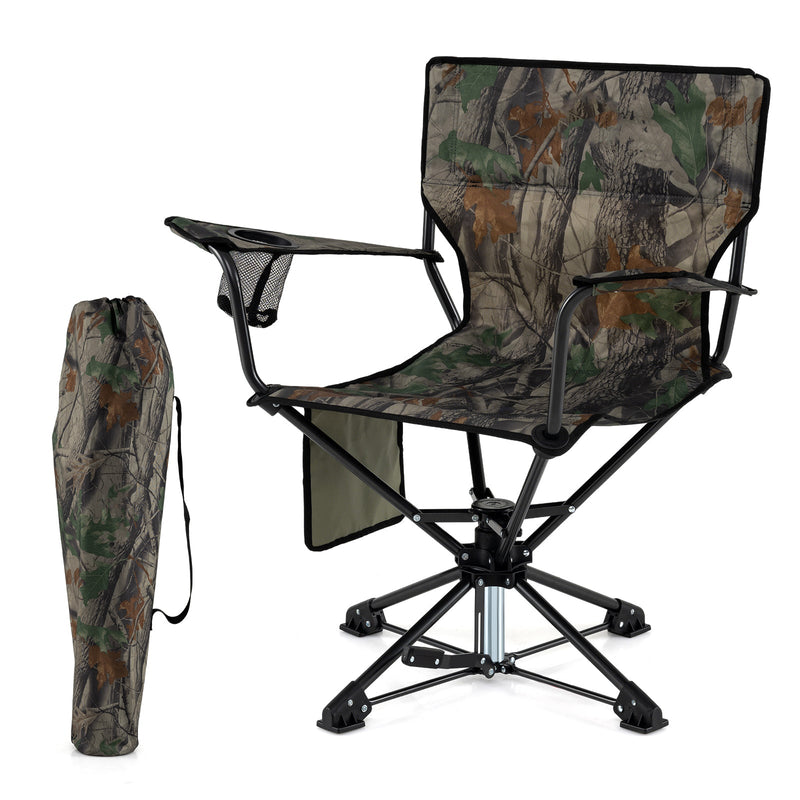Load image into Gallery viewer, 360° Swivel Hunting Chair Portable Foldable
