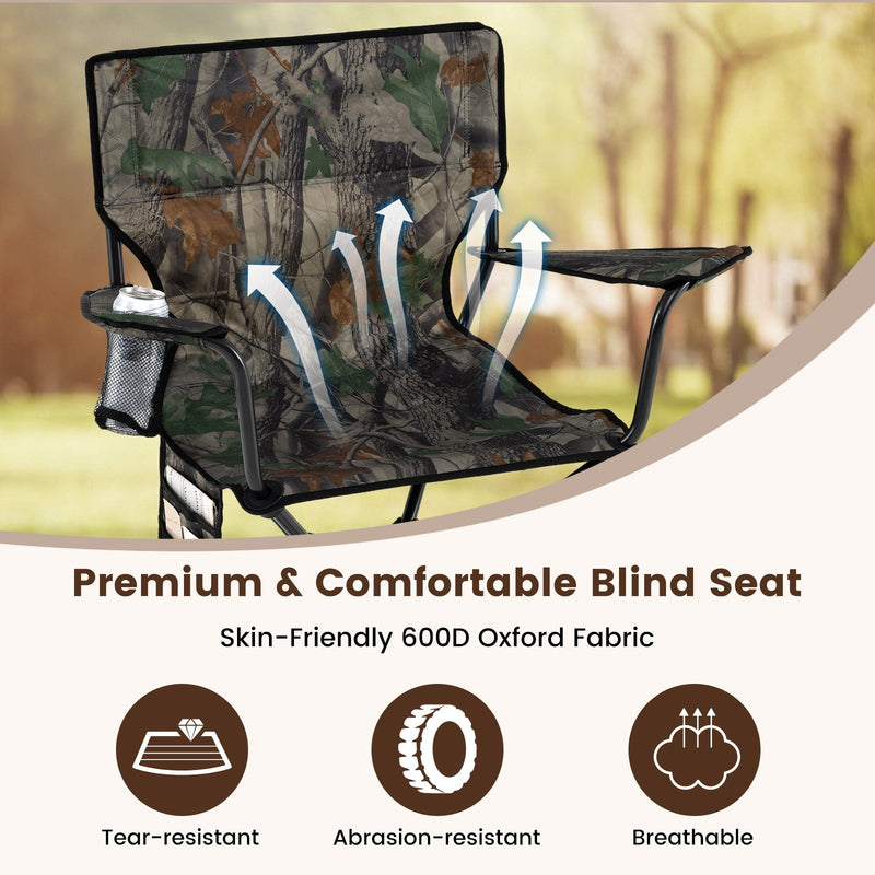 Load image into Gallery viewer, 360° Swivel Hunting Chair Portable Foldable
