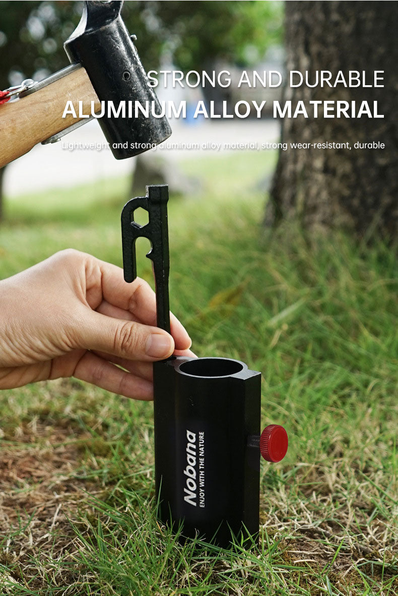 Load image into Gallery viewer, Outdoor Camping Awning Rod Fixer Tent Accessories Bracket Support Rod Fixed Pipe Holder Fishing Umbrella Adjusting Base
