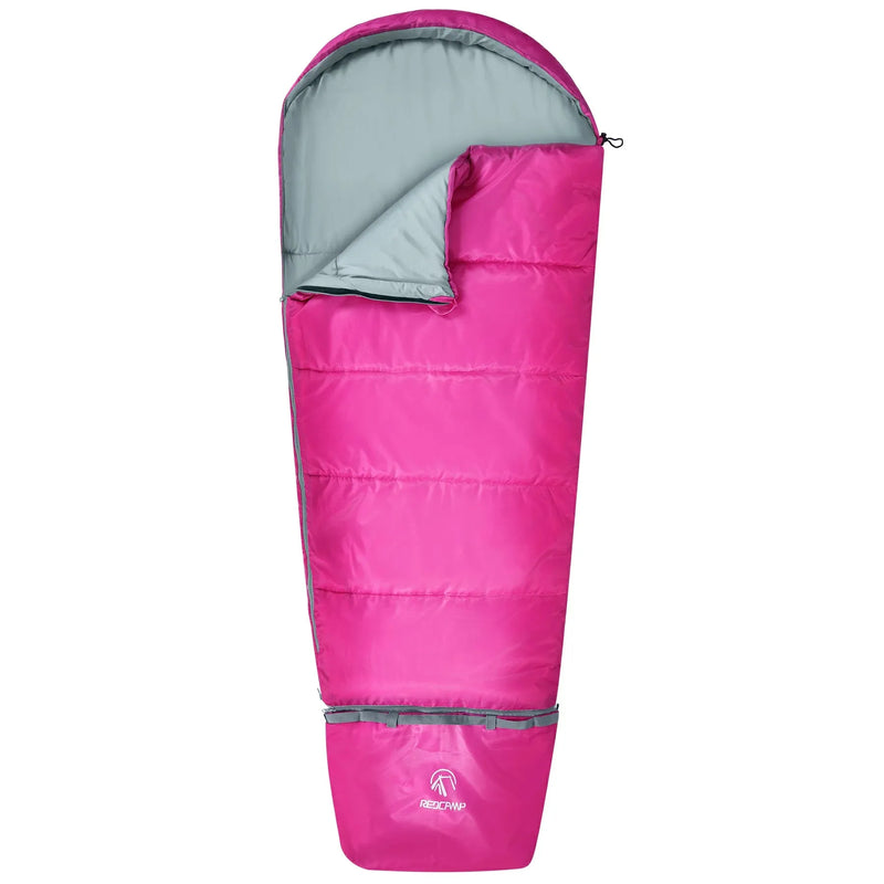 Load image into Gallery viewer, Mummy Kids Sleeping Bag for Camping,Blue Rose
