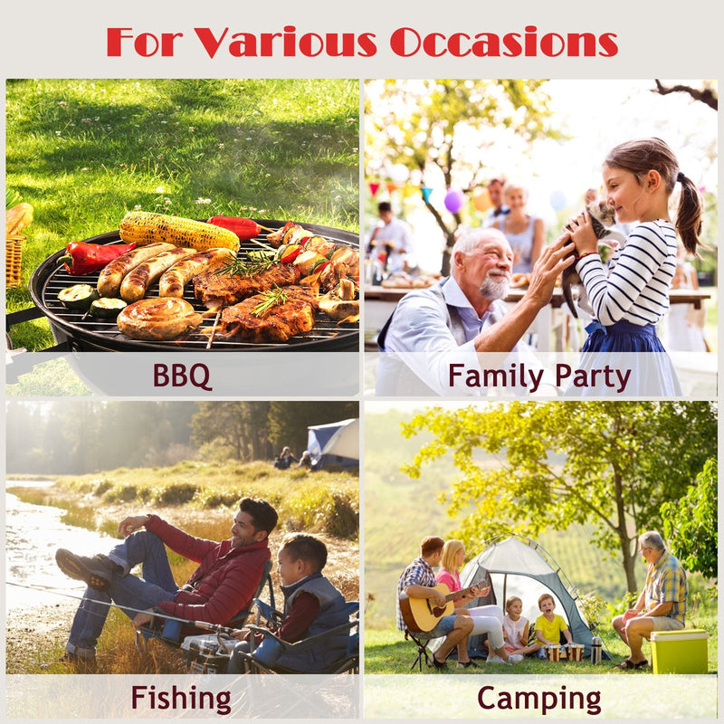 Load image into Gallery viewer, Folding Camping Table with Storage Organizer
