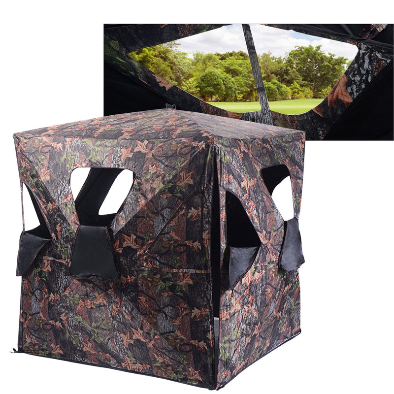 Load image into Gallery viewer, Ground Hunting Blind Portable Deer Pop Up Camo Hunter
