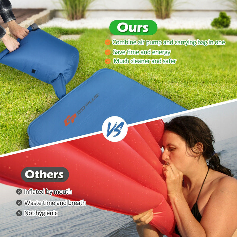 Load image into Gallery viewer, Self Inflating Folding Camping Sleeping Mattress with Carrying Bag
