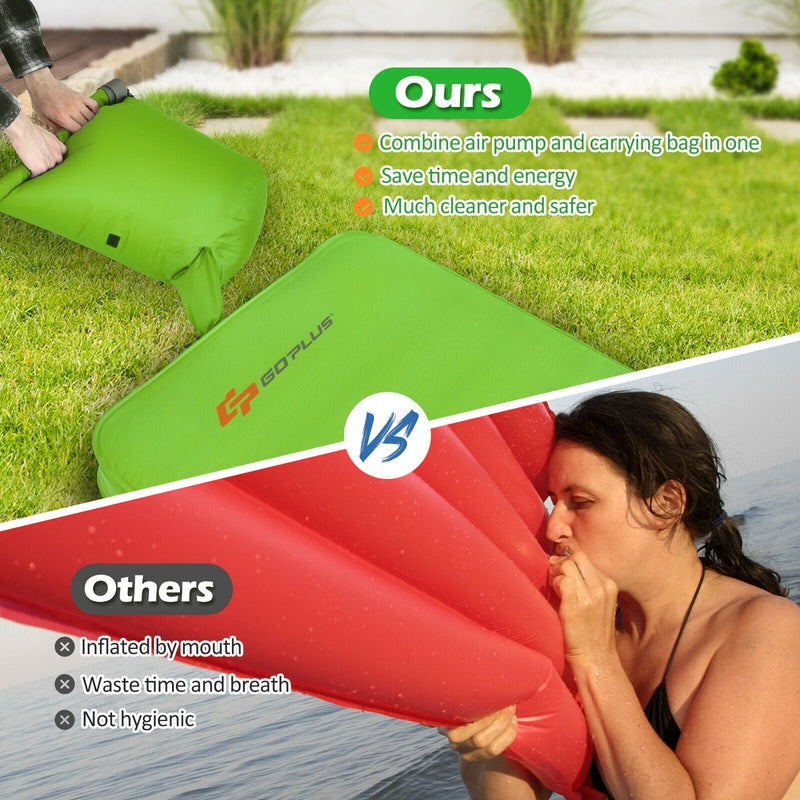 Load image into Gallery viewer, Self Inflating Folding Camping Sleeping Mattress with Carrying Bag

