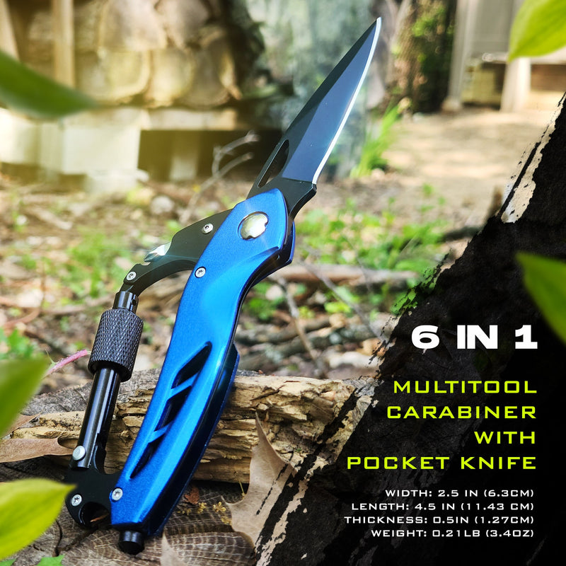 Load image into Gallery viewer, 2-Pack Carabiner Knives

