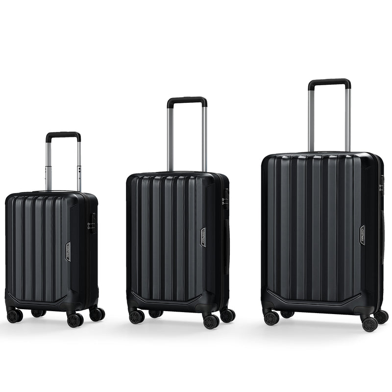 Load image into Gallery viewer, 3-Piece Hardside Luggage Set (20/24/28 Inch) Lightweight with 3-Digital Lock
