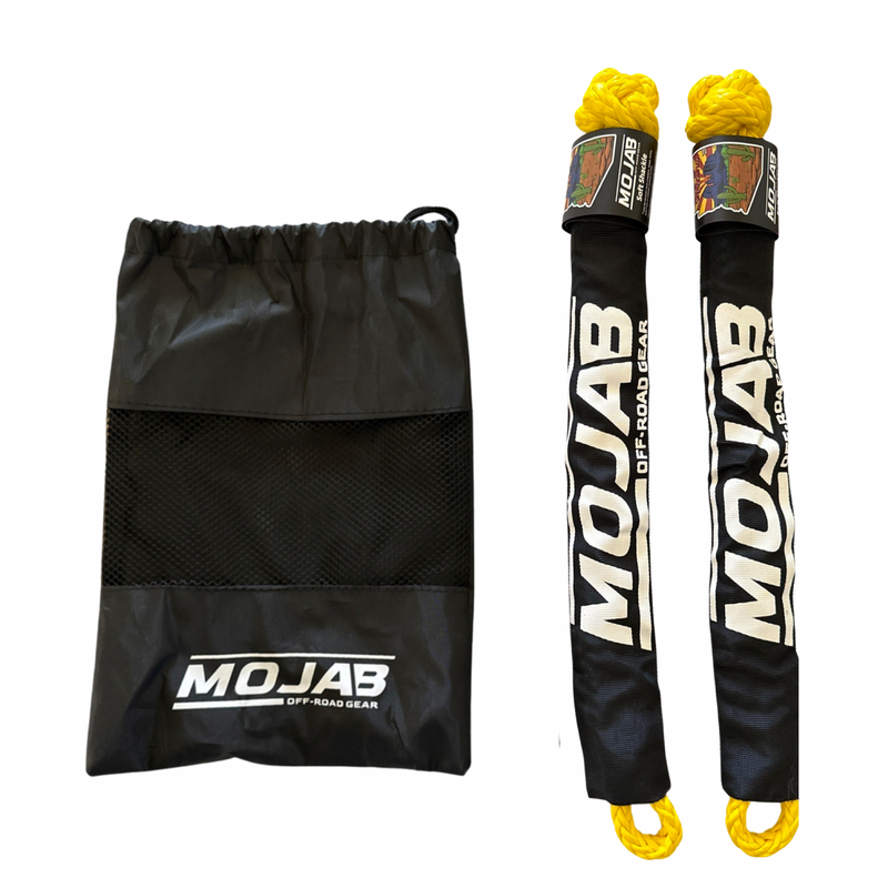 Load image into Gallery viewer, Soft Shackle 3/8'' x 22” with sleeve and bag (Set of 2 Shackles) (Lifetime Warranty)
